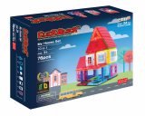 Click Block_ Magnet educational toy 2D Myhouse Set 76pcs